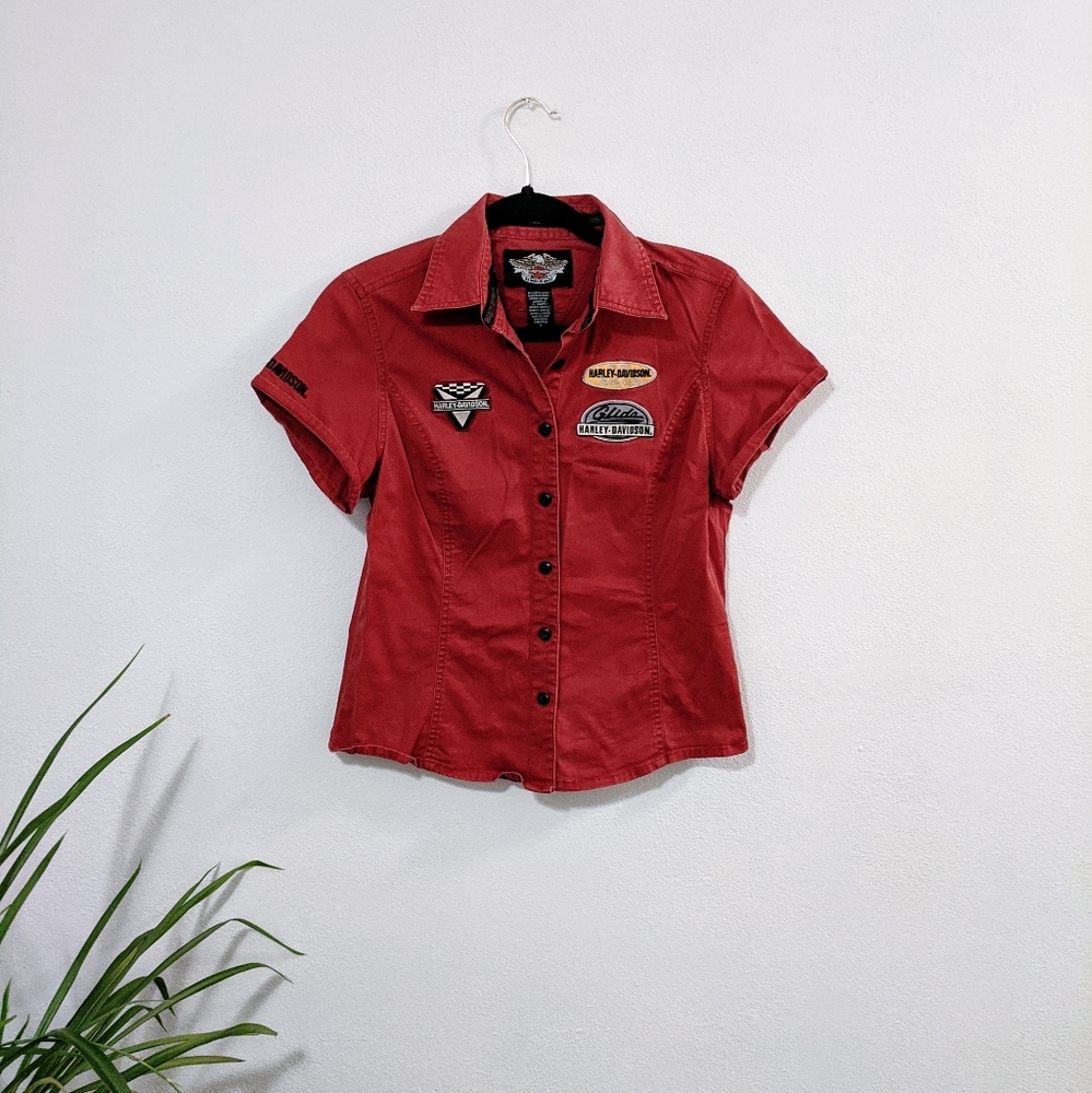 Vintage Harley Davidson top